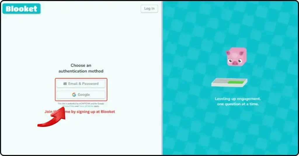 Method 4: Join by Creating or Logging into an Account